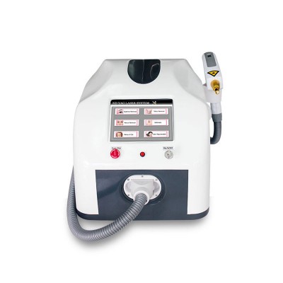 Hot sale nd yag laser tattoo and warts removal machine with CE