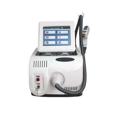 2020 hot sale portable carbon peel q switch nd yag laser tattoo removal machine